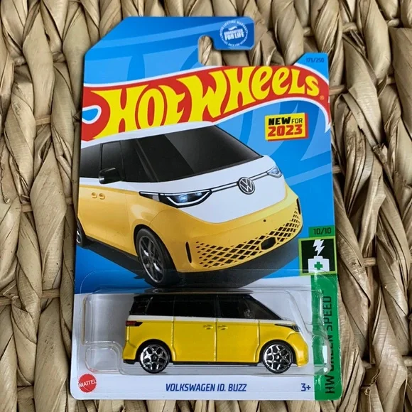 Toys Volkswagen Id Buzz Hot Wheels Vw Ev Electric Vehicle Van